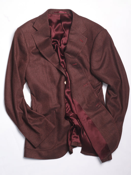 Burgundy Travel Blazer