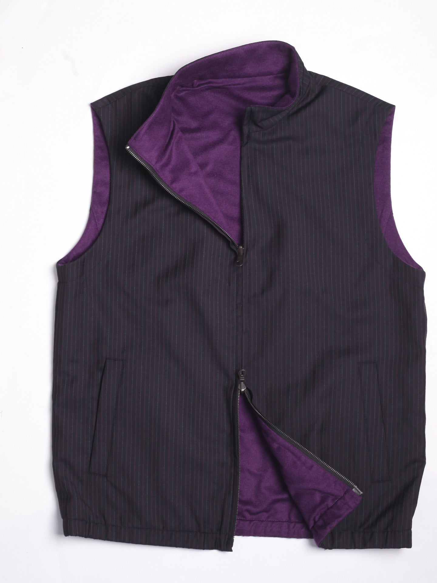 Noir & Plum Evening Suit