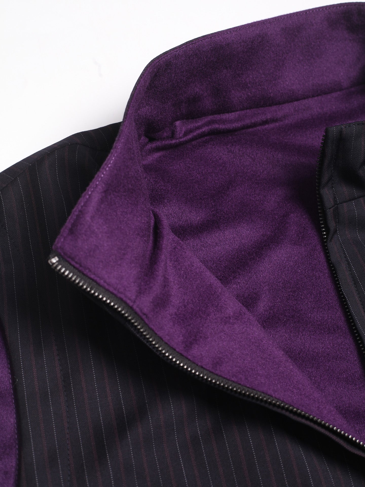 Noir & Plum Evening Suit
