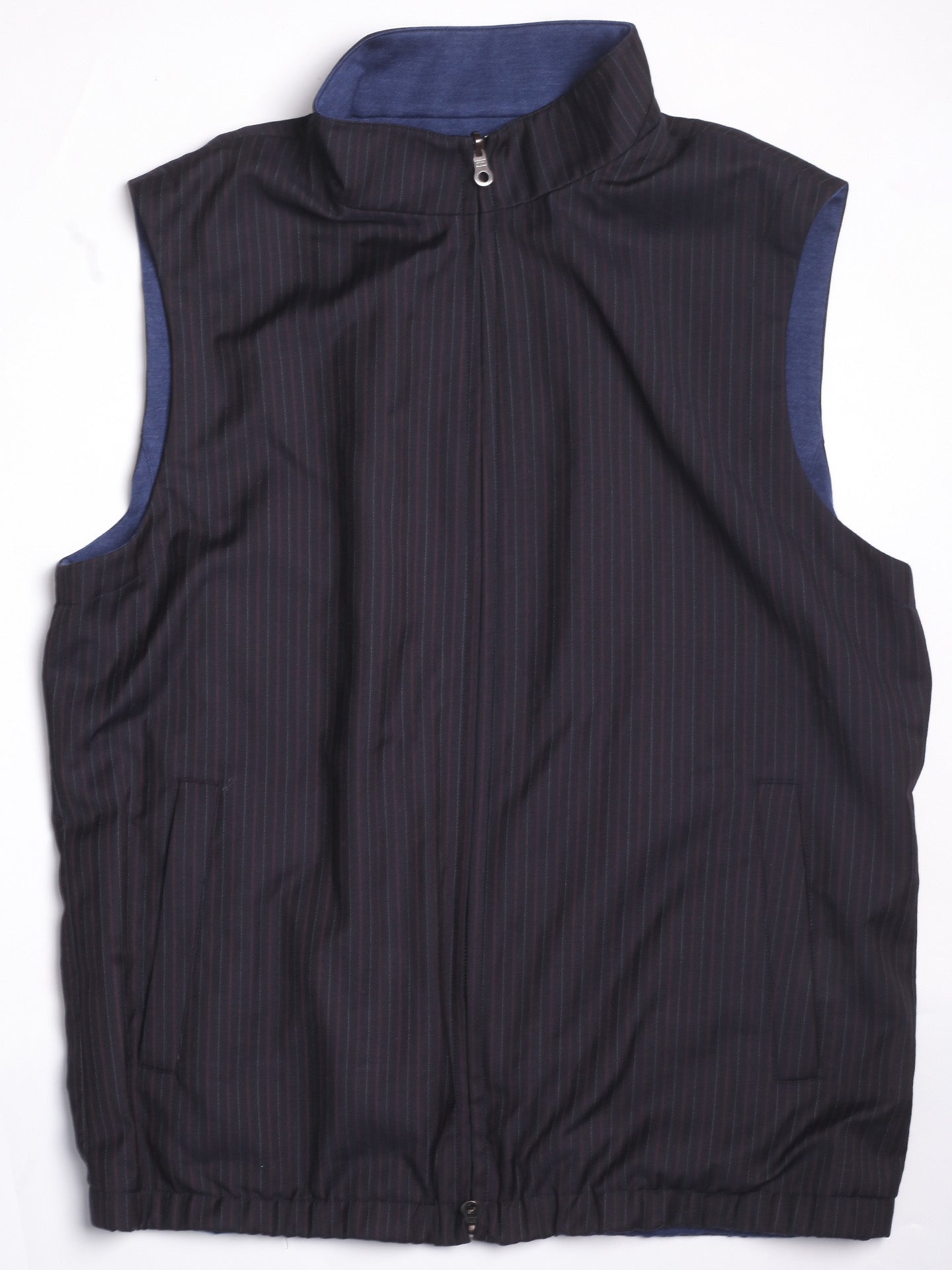Navy Pinstripe Three-Piece