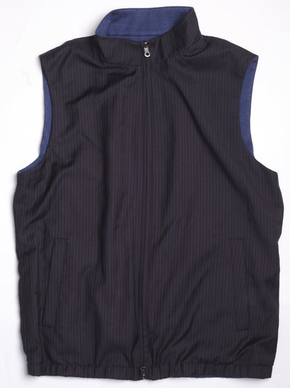 Navy Pinstripe Three-Piece