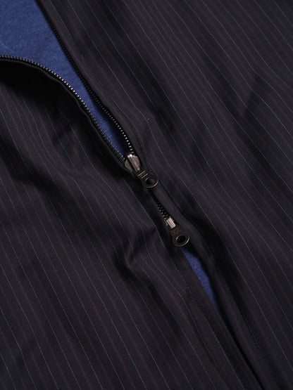 Navy Pinstripe Three-Piece