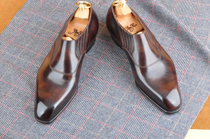 Slip-On Loafer in Museum Calf Tan