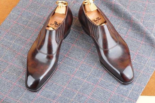 Slip-On Loafer in Museum Calf Tan