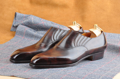 Slip-On Loafer in Museum Calf Tan