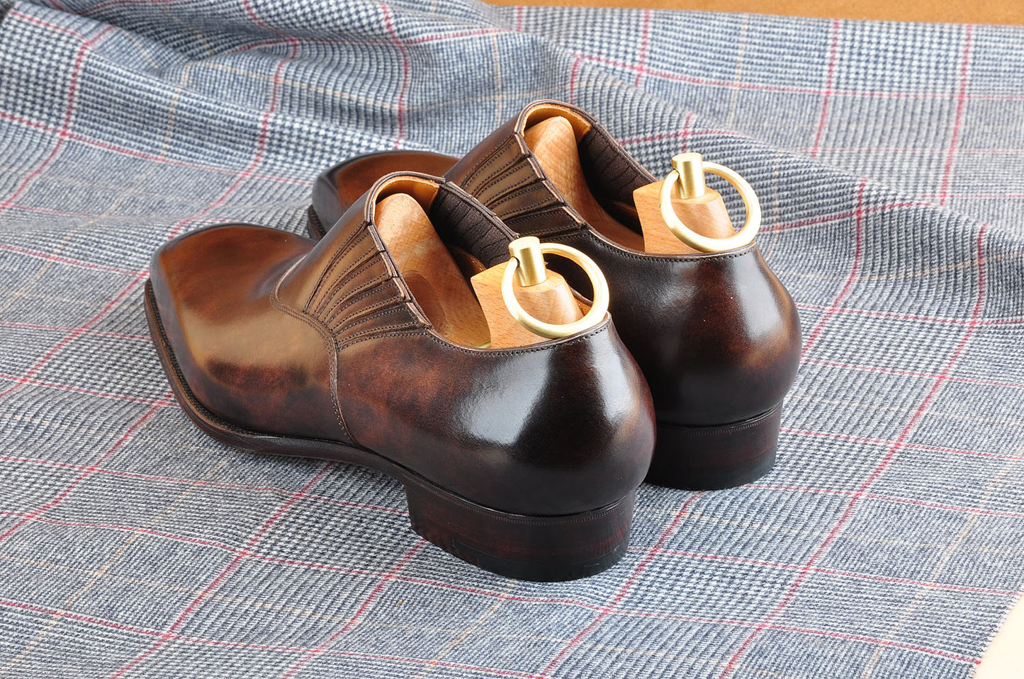 Slip-On Loafer in Museum Calf Tan