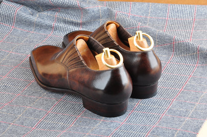 Slip-On Loafer in Museum Calf Tan
