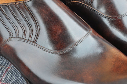 Slip-On Loafer in Museum Calf Tan