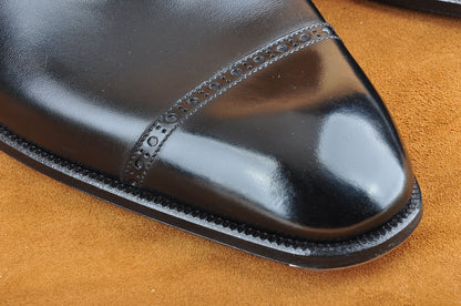 Wholecut Slip-On Loafer in Black