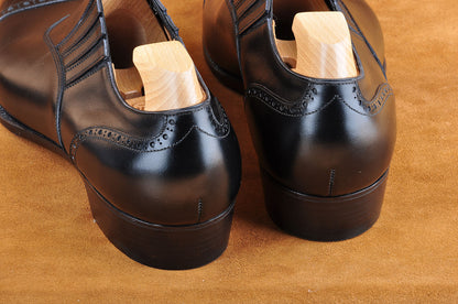 Wholecut Slip-On Loafer in Black