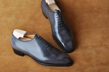 Wholecut Oxford in Grey