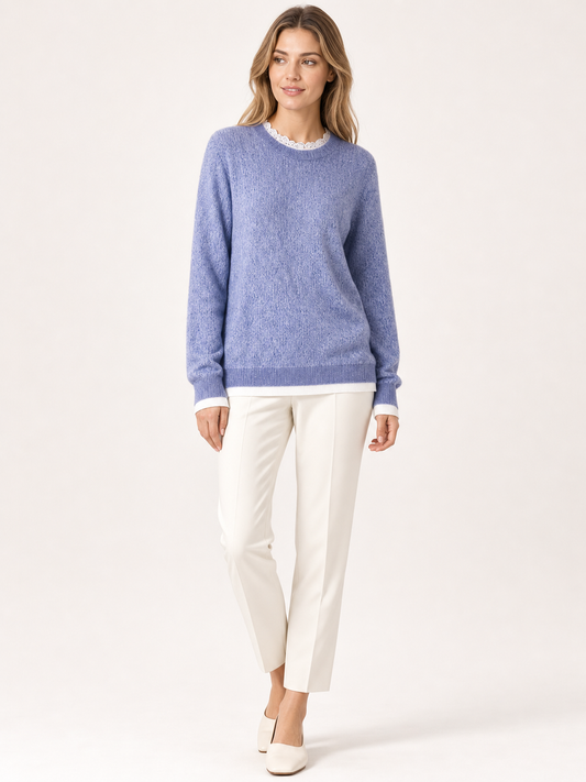 Periwinkle Sea Island Sweater