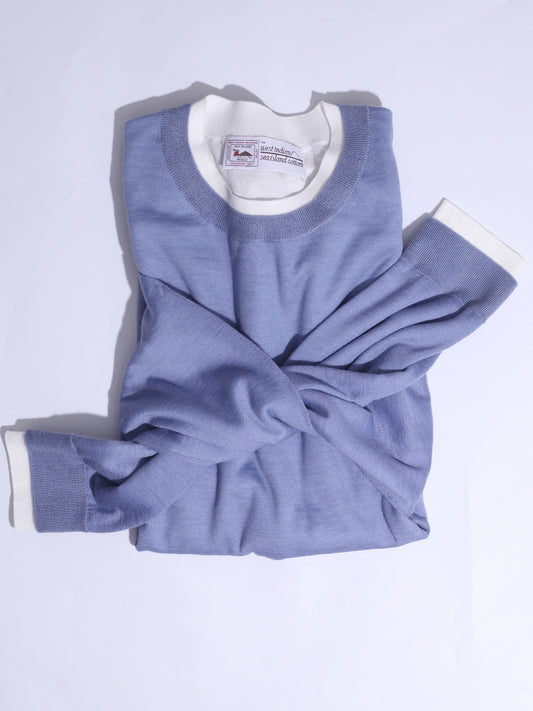 Periwinkle Sea Island Sweater