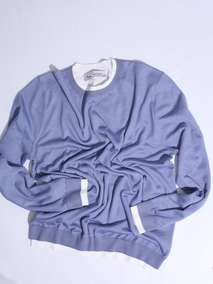 Periwinkle Sea Island Sweater